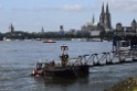 Schiff 1 Koeln in Hoehe der Koelner Zoobruecke P173